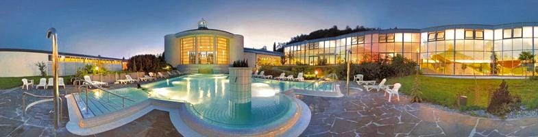 Parkhotel & Therme Jordanbad, Parkhotel mit Thermen- & Badelandschaft Biberach an der Riß/Süddeutschland